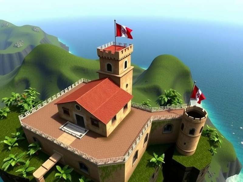 Goa Fortress Sentinel main gameplay view Goa Fortress Sentinel game screenshot showing Portuguese fortress defense